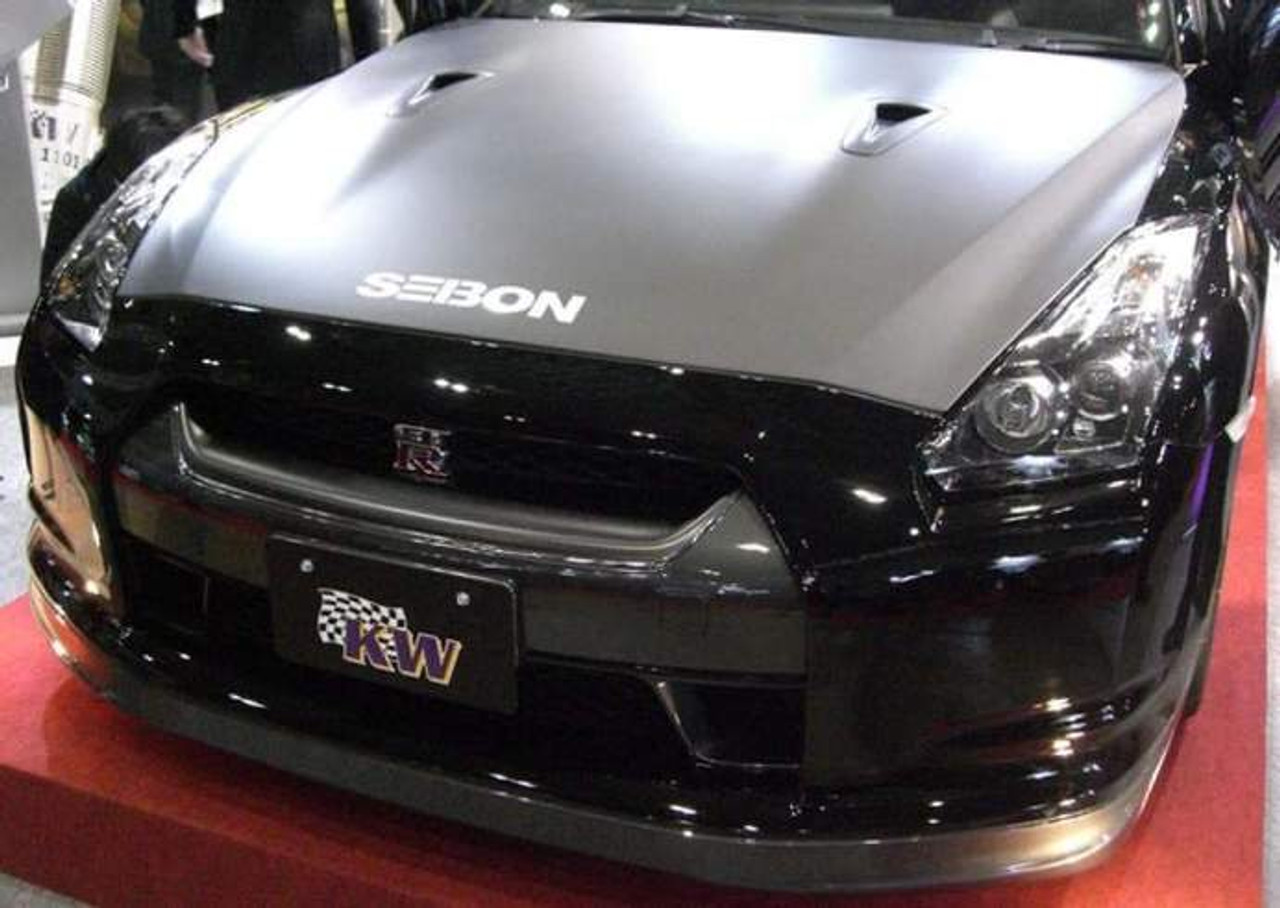 Seibon OEM-Style Dry Carbon Fiber Hood | 2009-2016 Nissan GT-R R35