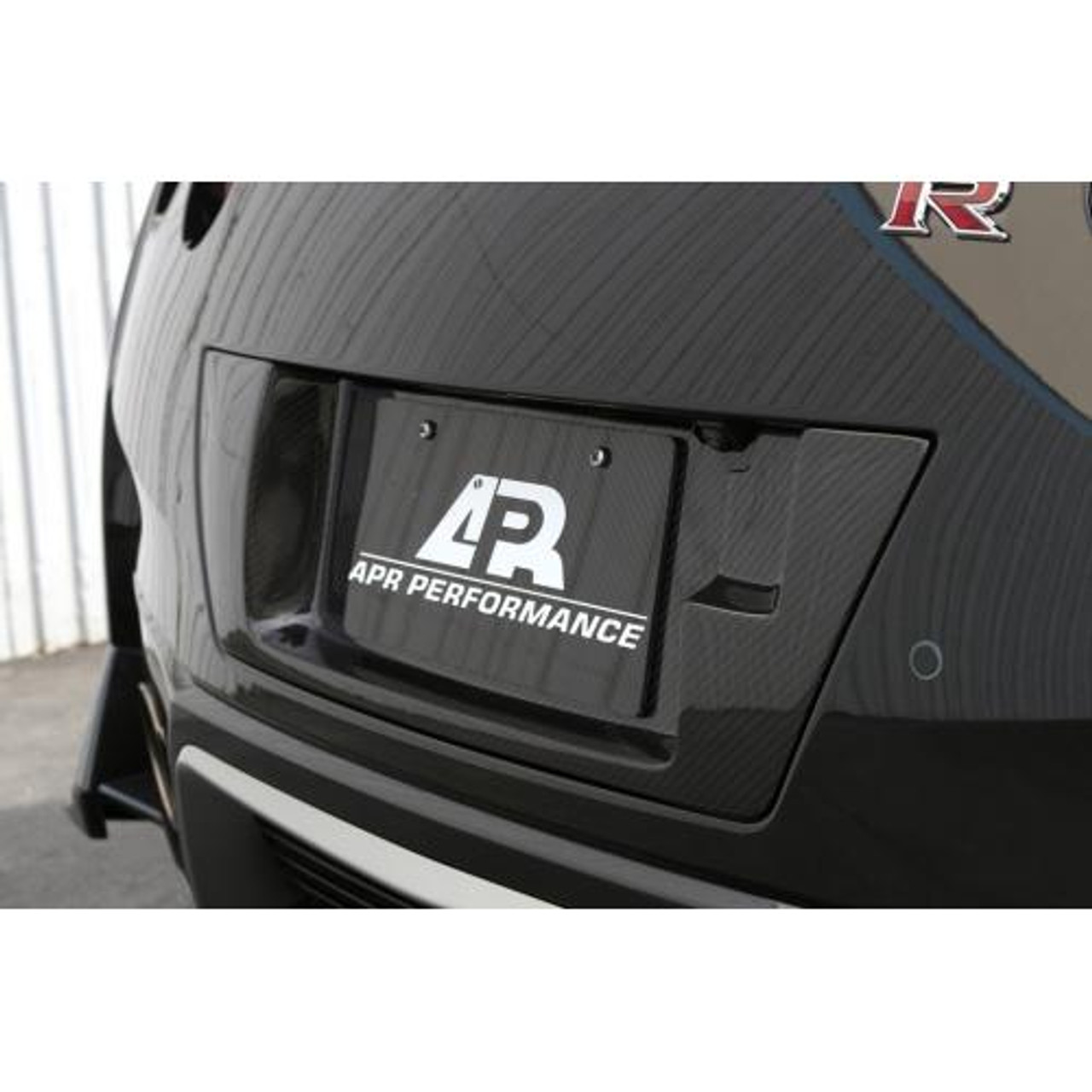 APR Carbon Fiber License Plate Backing