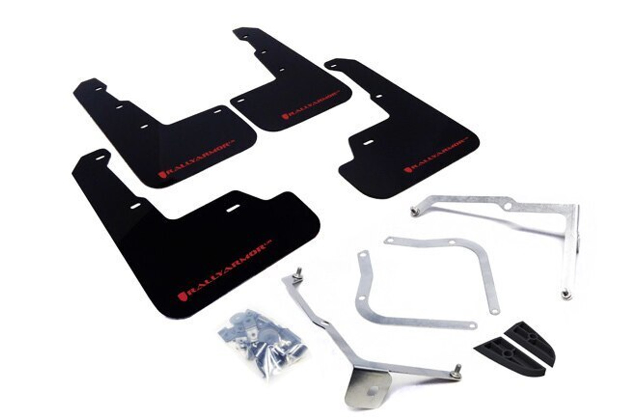 Rally Armor UR mud flaps 2011-14 STI & WRX Sedan