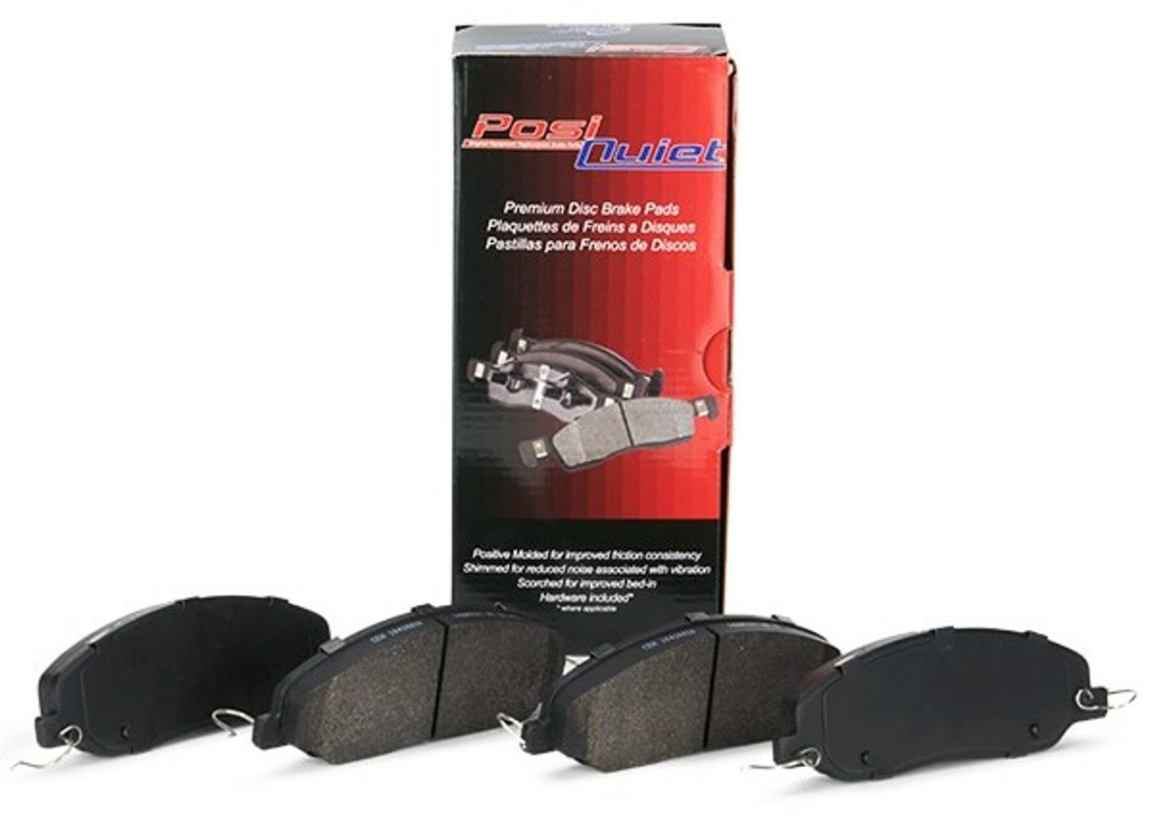 PosiQuiet Semi-Metallic Brake Pads (Rear) 2002 - 2008 WRX