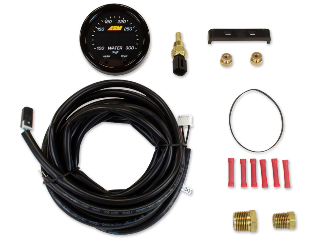 AEM X-Series Temperature 100-300F Gauge Kit