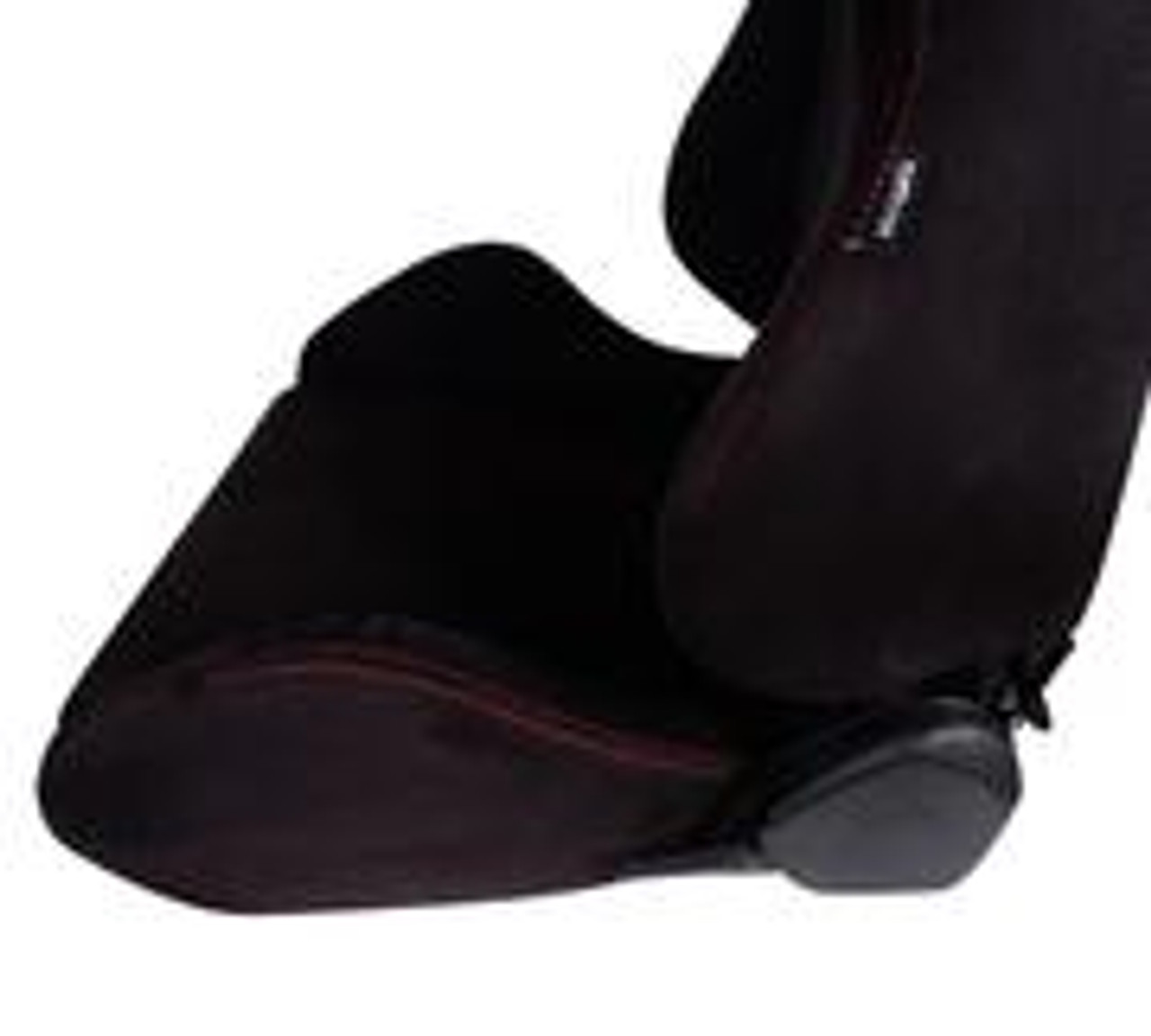 Reclindable Racing Seat Suede with Red Stitching
