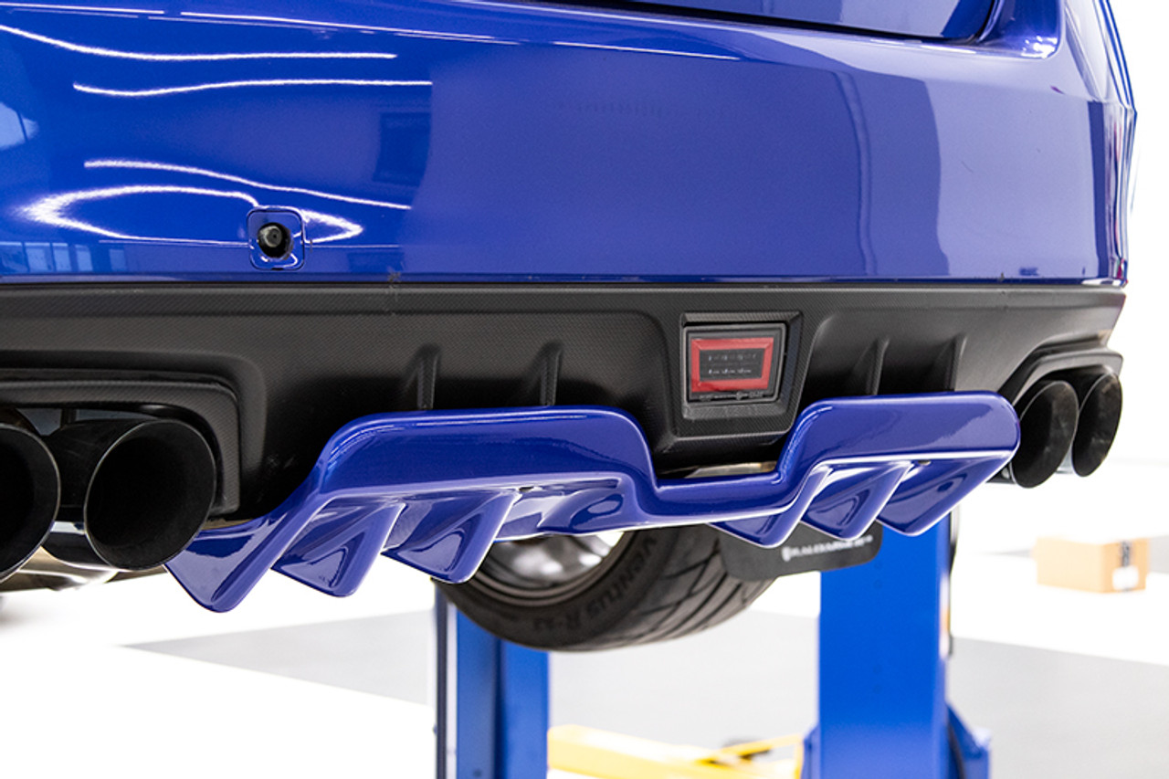 OLM A1 STYLE PAINT MATCHED REAR DIFFUSER 2015-2020 Subaru WRX & STI