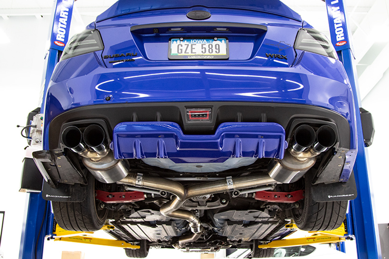 OLM A1 STYLE PAINT MATCHED REAR DIFFUSER 2015-2020 Subaru WRX & STI