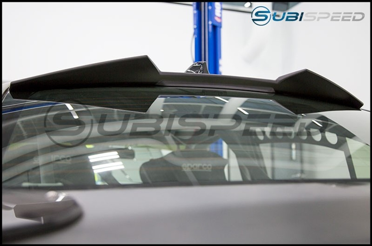 OLM ATAK Roof Spoiler Matte Black - Subaru WRX / STI 2015+