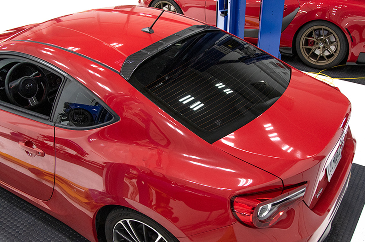 OLM CARBON FIBER AGGRESSIVE STYLE REAR ROOF SPOILER 2013-2021 Scion FR-S / Subaru BRZ / Toyota 86