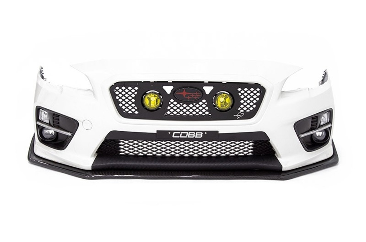 OLM S207 Style Carbon Fiber Front Lip - Subaru WRX / STI 2015 - 2017