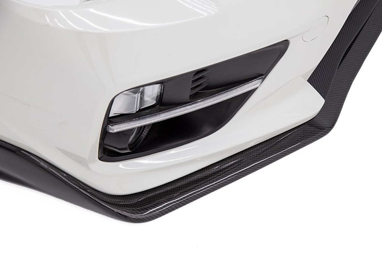 OLM S207 Style Carbon Fiber Front Lip - Subaru WRX / STI 2015 - 2017