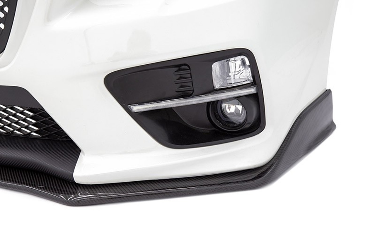 OLM S207 Style Carbon Fiber Front Lip - Subaru WRX / STI 2015 - 2017