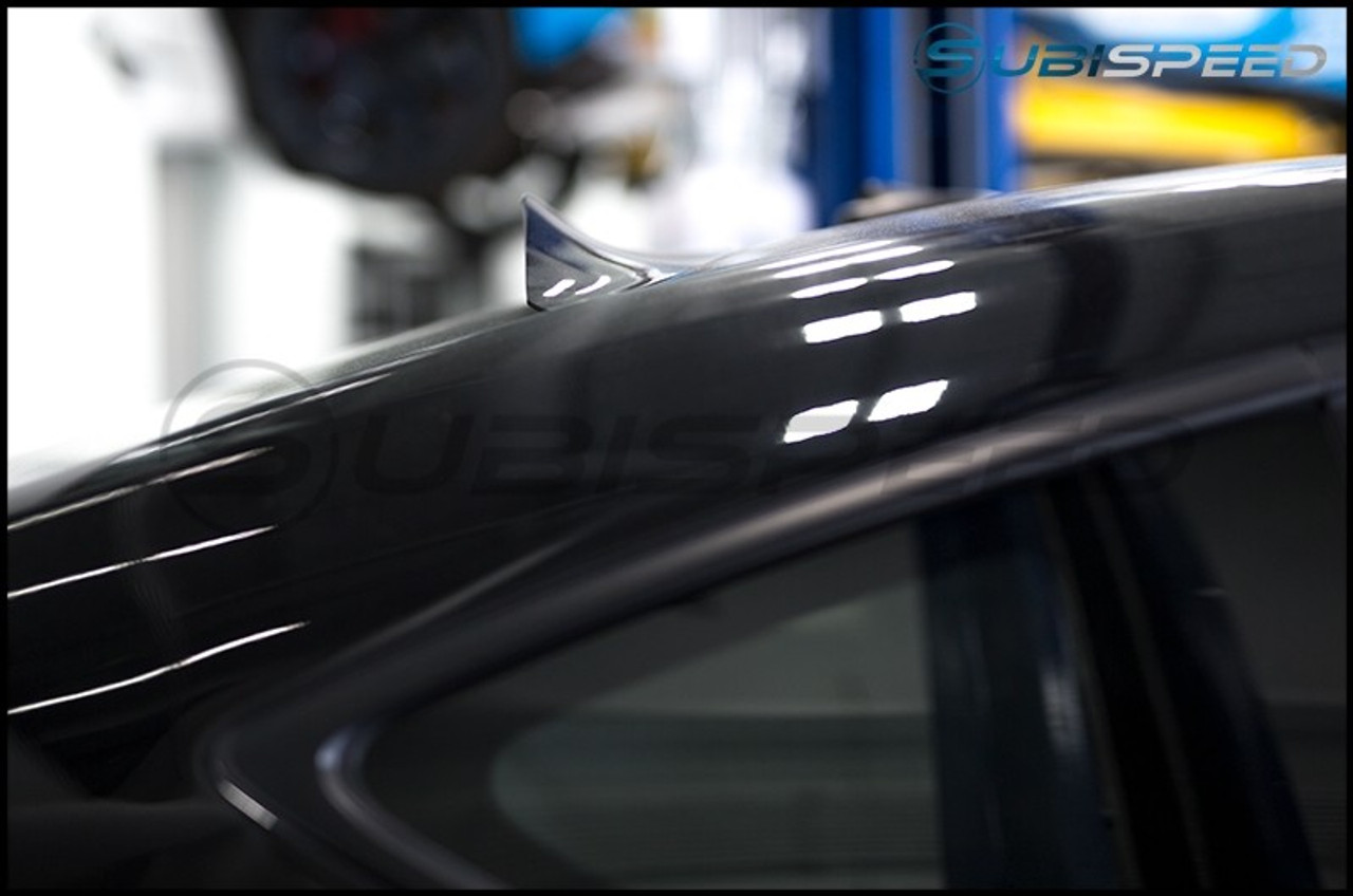 OLM Paint Matched Rear Window Roof Visor / Spoiler - 2015+ WRX