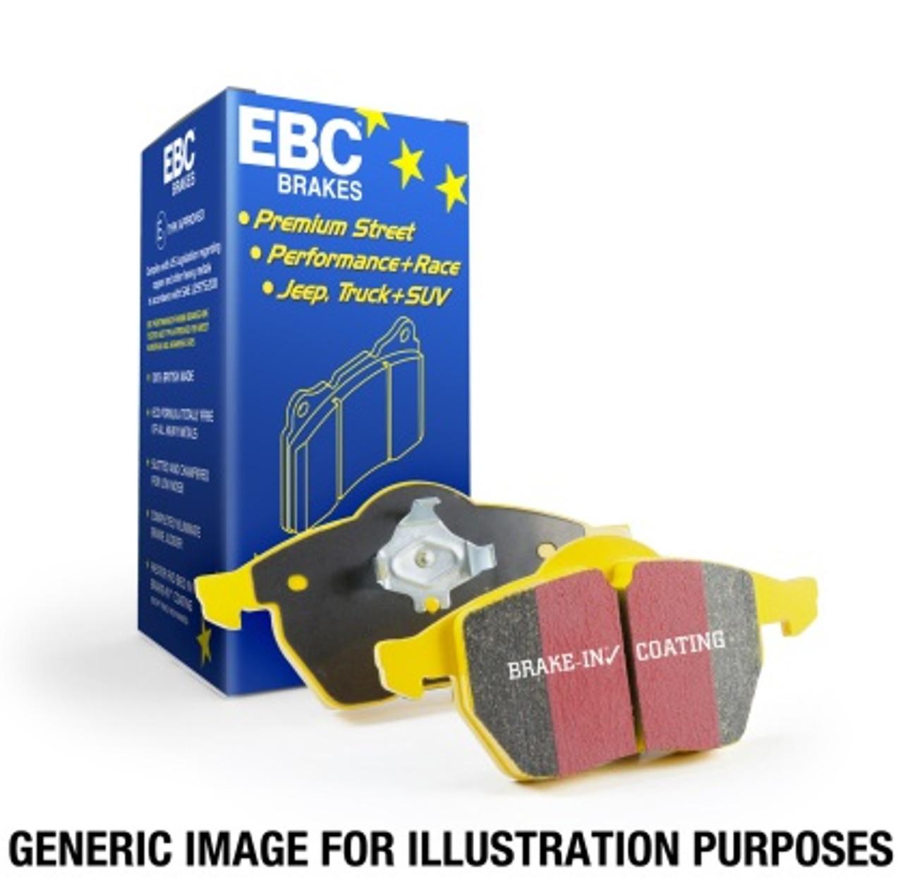 EBC Brakes Yellowstuff Street And Track Front Brake Pads