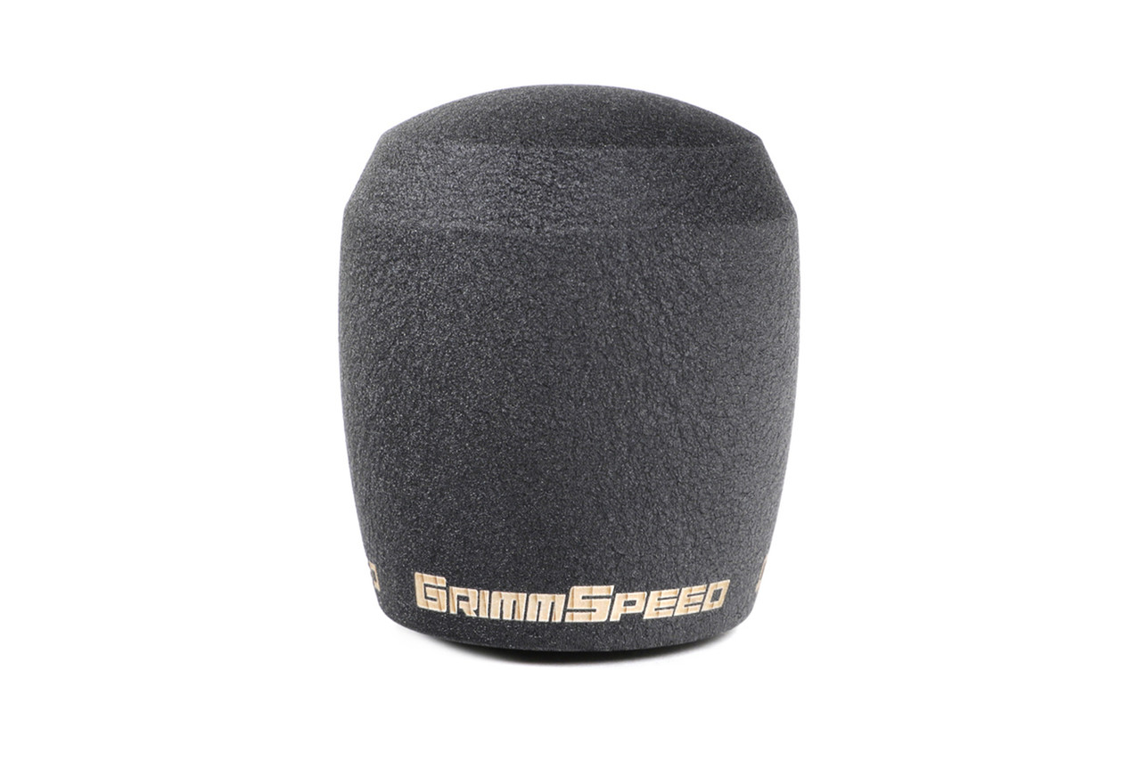 GRIMMSPEED STUBBY SHIFT KNOB STAINLESS STEEL - SUBARU/FORD