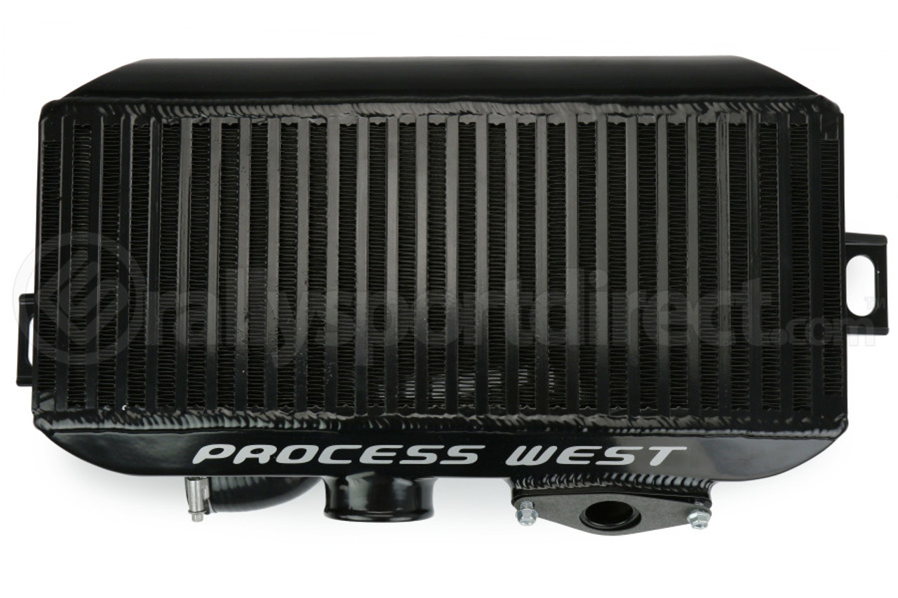 Process West Top Mount Intercooler Black - Subaru WRX 2002-2007 / STI 2004-2007