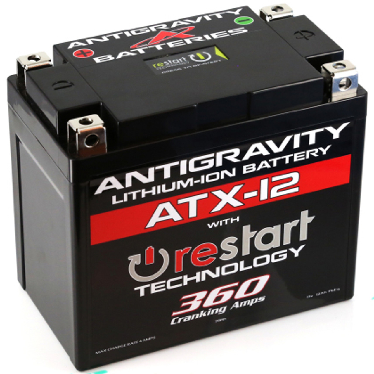 Antigravity YTX12 High Power Lithium Battery w/Re-Start