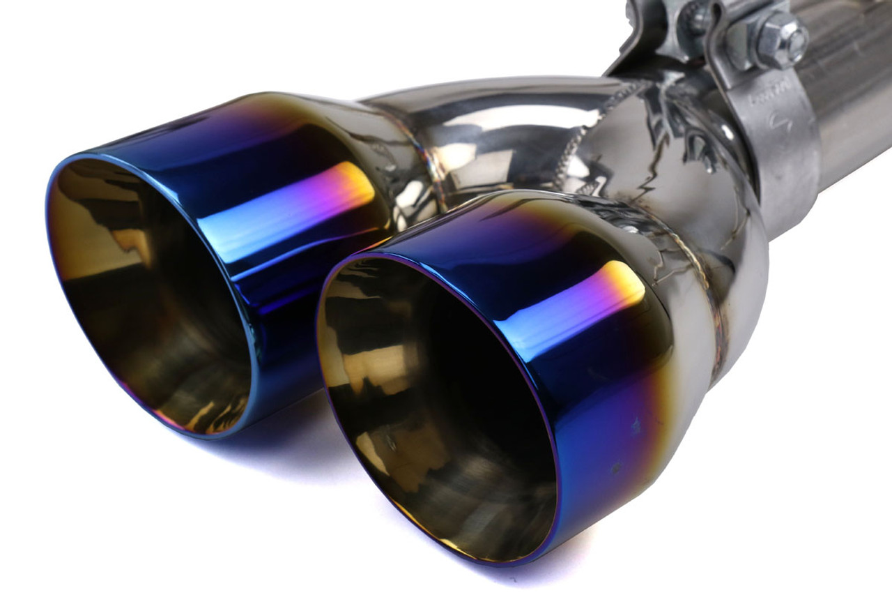 FactionFab Axle Back Exhaust Burnt Tip WRX 2015+ / STI 2015-2018