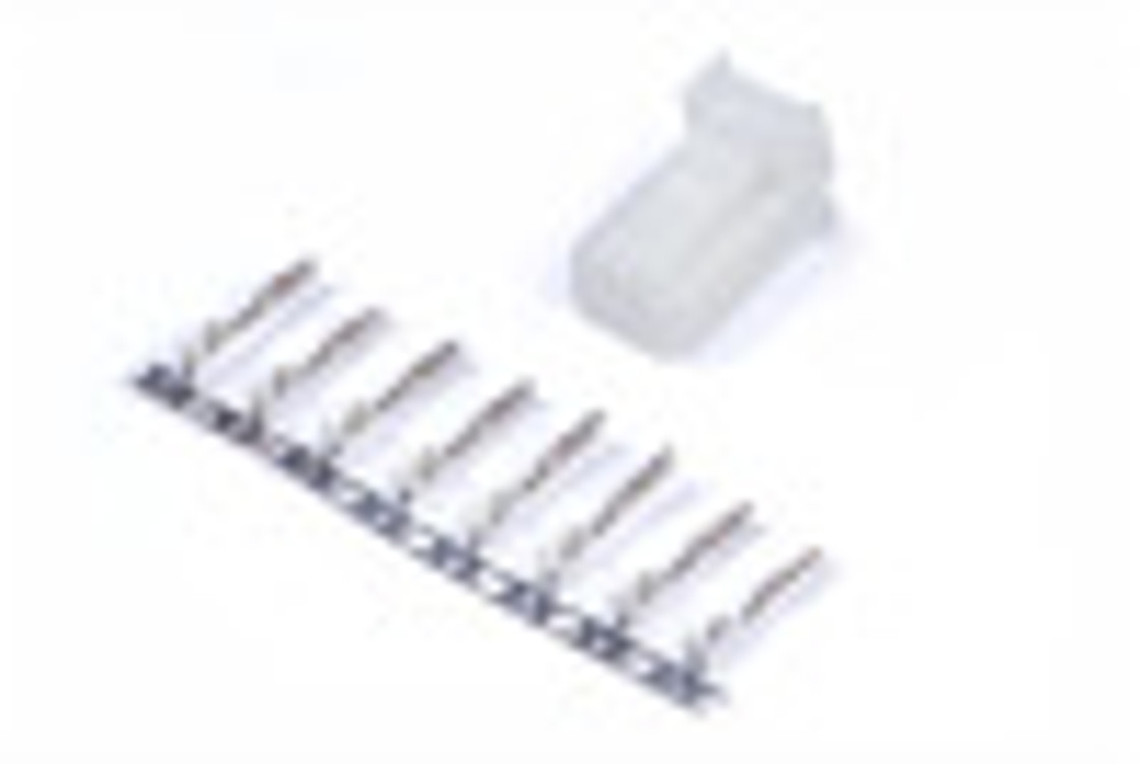 Haltech 8 Pin TYCO White Plug & Pins