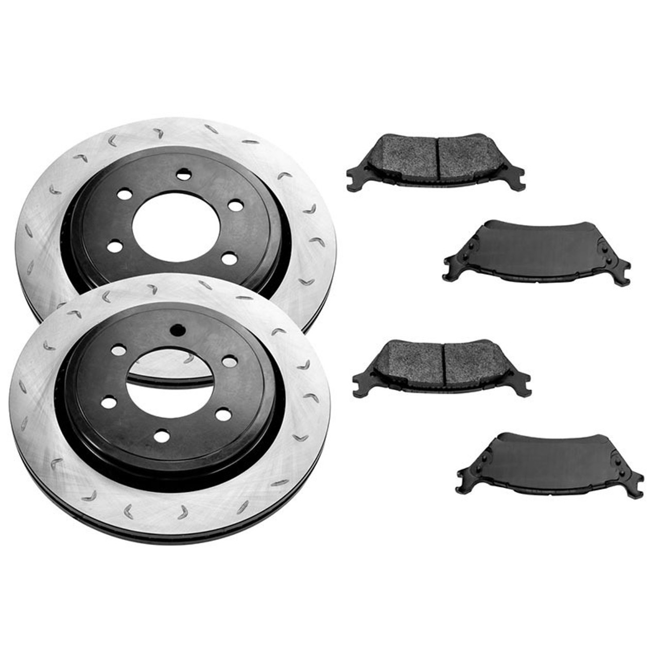 FactionFab Brake Upgrade Kit 2012+ Ford F150 / Raptor Rear (With Mechanical Rear Parking Brake)