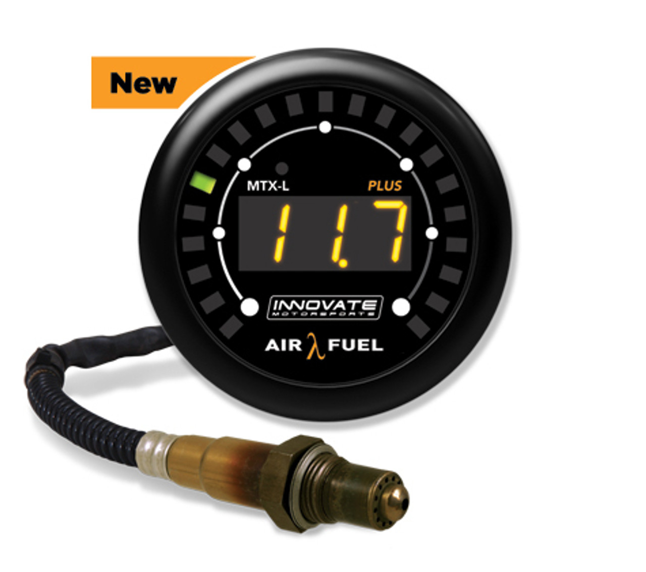 Innovate Motorsports MTX-L PLUS: Digital Wideband Air/Fuel Ratio Gauge Kit (3 Ft.)