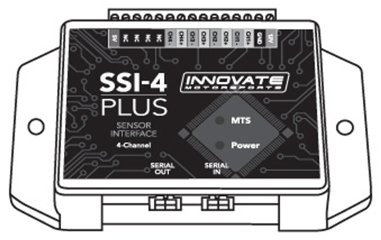 Innovate Motorsports SSI-4 PLUS: 4 Channel Sensor Interface