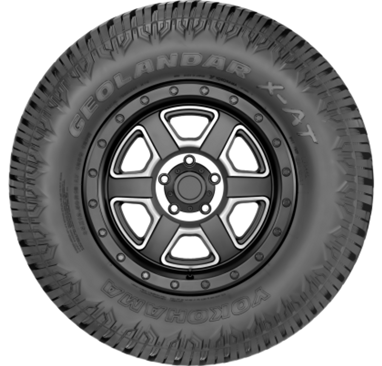 Yokohama Geolandar X-AT Tire - LT265/75R16 123/120Q