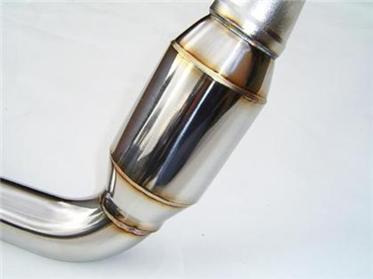Invidia 05+ LGT (automatic transmission) Polished Divorced Waste Gate Downpipe with High Flow Cat