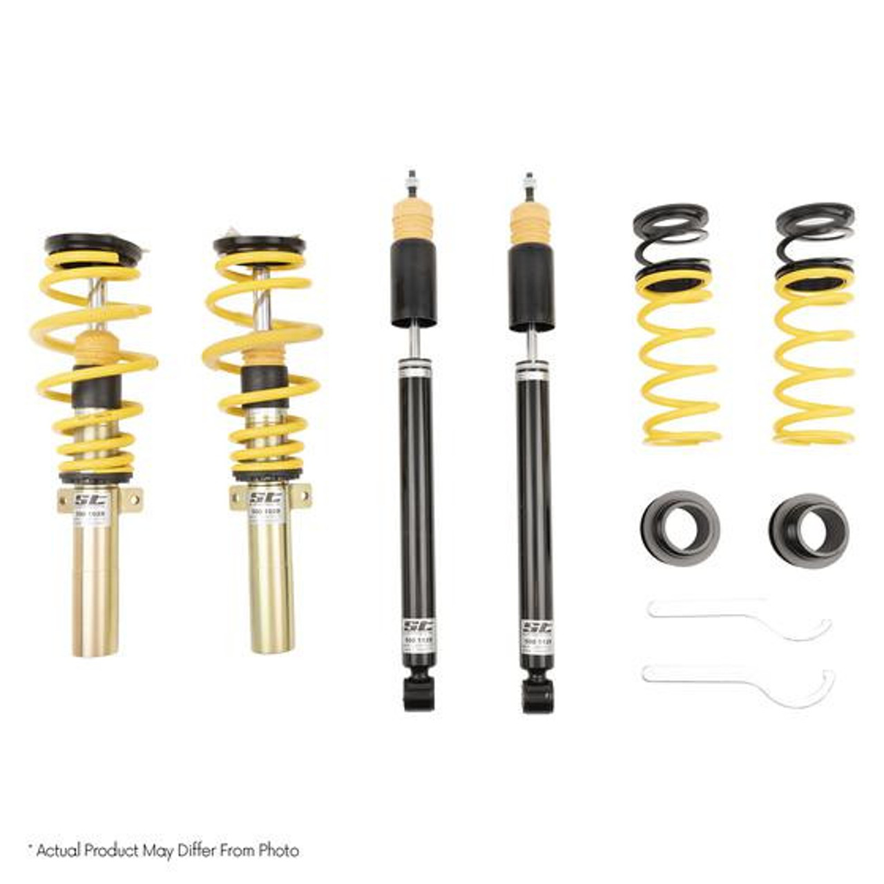 ST SUSPENSIONS ST X COILOVER KIT  (WITH FIXED DAMPING)ST 2022+ VW Golf MKVIII R 2.0T X-Height Adjustable Coilovers