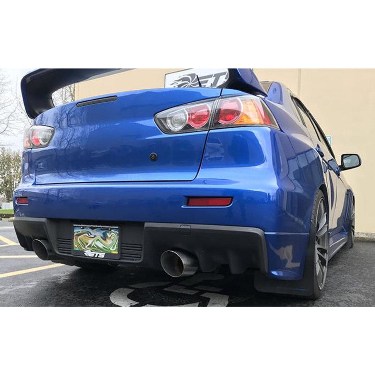 ETS 08-16 MITSUBISHI EVO X V3 QUIET EXHAUST SYSTEM