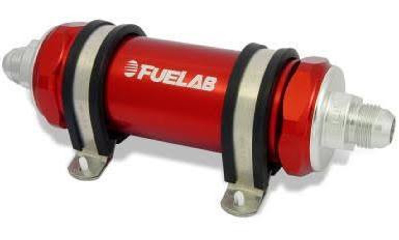 Fuelab 85812 10AN HIGH FLOW INTEGRATED FILTER/CHECK VALVE (40-MICRON)