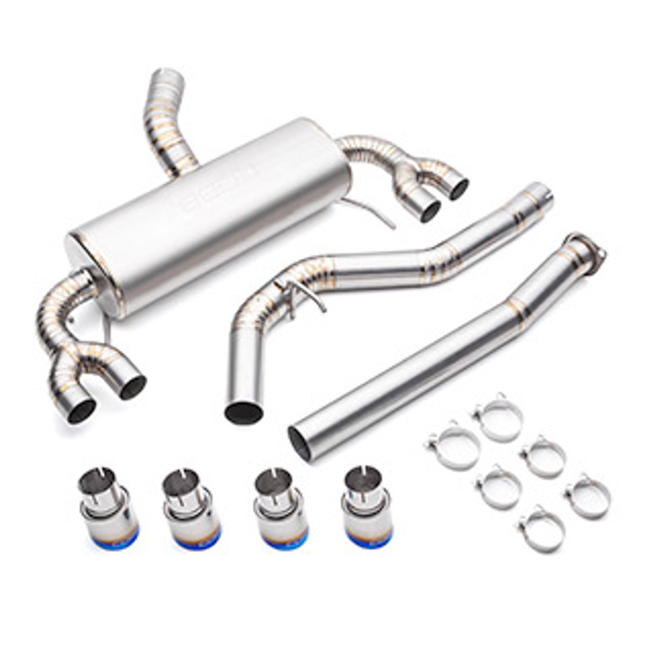 Cobb 11-14 Subaru WRX Hatch / 08-14 STi Hatch 3in Titanium Cat-Back Exhaust