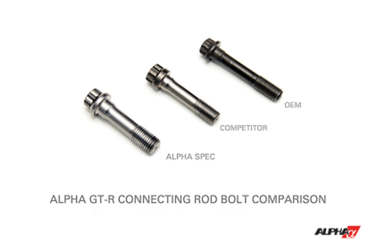 Alpha GT-R Connecting Rod Bolt Comparison