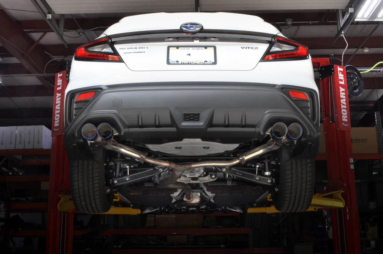 STM Axle-Back Exhaust for 2022 WRX