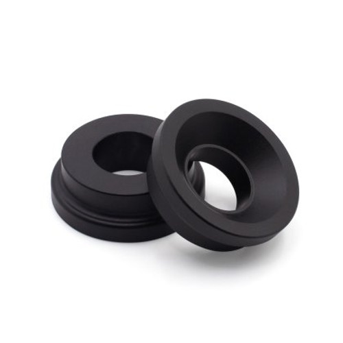 2 Piece Solid Shifter Bushing Kit - Black