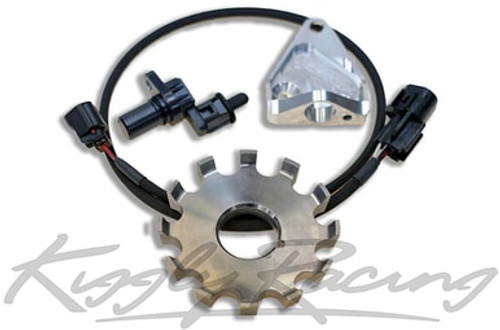 Kiggly Racing Crank Trigger Sensor Kit, Billet 12-Tooth Wheel - V3