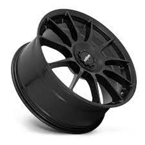 Rotiform R168 DTM Wheel 19x8.5 5x100/5x112 45 Offset - Satin Black