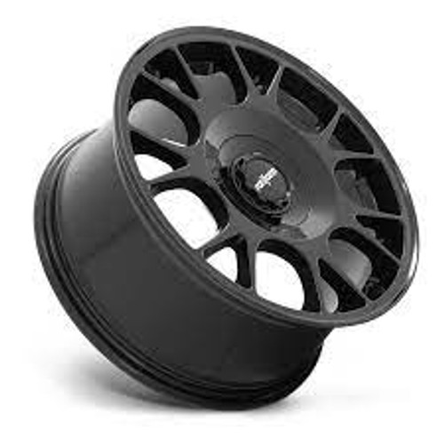Rotiform R187 TUF-R Wheel 18x9.5 5x112/5x114.3 38 Offset - Gloss Black