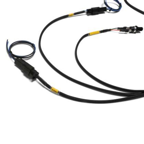 Chase Bays Dual Fan Relay Wiring Harness w/180 Deg F Thermoswitch