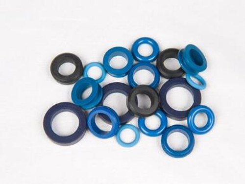 Fuel Injector Clinic Complete Bluemax 4 Cyl Seal Kit with Viton Lower Seal | DSM/Evo