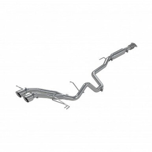 MBRP 2.5" Cat Back, Dual Exit, Aluminized with Tips 2013-2018 Veloster