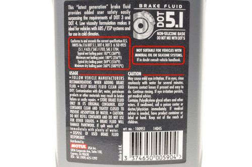 MOTUL DOT 5.1 Brake Fluid