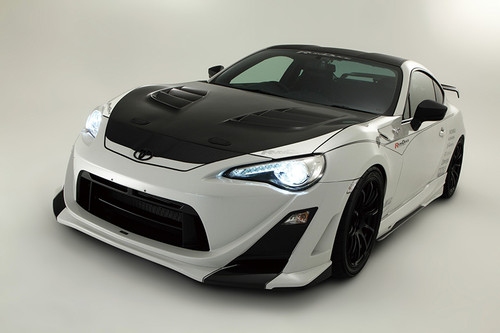 VARIS ARISING-II CARBON FRONT LIP COVER FOR 2012-16 TOYOTA 86/FR-S