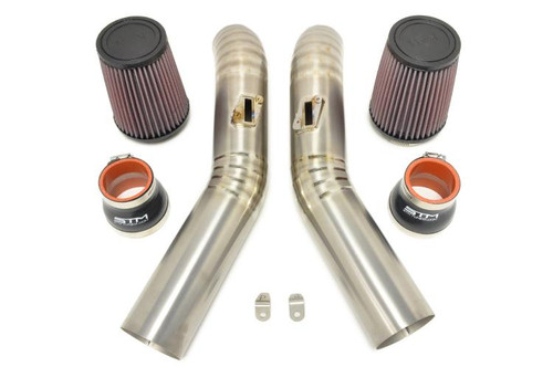 STM R35 GTR Titanium Intakes (Bare Titanium)