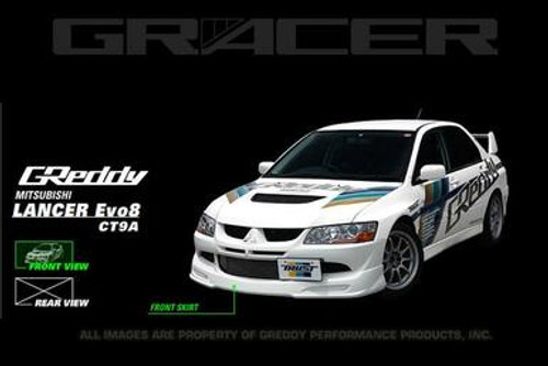 GReddy 03-05 Mitsubishi Evolution VIII Urethane Front Lip Spoiler