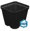 Gro Pro Black Plastic Pot 4 in x 4 in x 3.5 in : 11520 pack