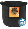Gro Pro Essential Round Fabric Pot w/ Handles 5 Gallon - Black: 720 pack