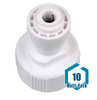 Hydro-Logic QC Garden Hose Connector 1/4 in: 10 pack