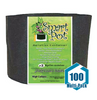 Smart Pot Black 2 Gallon: 100 pack