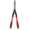 This is a multi-pack of (6) Corona Compound Action Hedge Shears with Aluminum Handles and 9-inch Steel Blades. The high-carbon steel blades are heat-treated for strength and feature a serrated top blade and a PTFE non-stick coated bottom blade for easy cutting. The compound action multiplies cutting power and there is a limb cutting notch for larger branches. The handles are made of lightweight and strong aluminum with an ergonomic grip.<br/><br/>