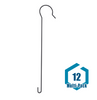 This is a multi-pack that includes:<br/><br/>- 12 Panacea Tree Hooks (36 in)<br/><br/>These hooks can be used to hang bird feeders, hanging baskets, or wind chimes on one end, while the other end can be hooked over a gutter, small branch, or trellis. They are powder-coated for added durability.<br/><br/>