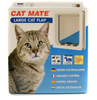 This item is a package bundle, which includes:<br/><p>With the 4-Way Locking Self Lining Door from Cat Mate, you'll have complete control over where your pets wanderings will take it. Perfect for large cats and small dogs, this pet door is silent, weatherproof, and completely adaptable.<p><ul><li>Self lining up to 50mm (2") thick</li><li>Sealed against draft and weather with magnetic closure</li><li>Secure double point 4-way lock (unlocked, out only, in only, locked)</li></ul><p>The doors silent action will not frighten pets or disturb owners, and the transparent flap is preferred by most pets. Great for Yorkshire Terriers, Pekinese, Dachshunds, Miniature Poodles and Spaniels. Carries a 3-year guarantee.</p>