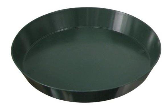 Green Premium Plastic Saucer 12 In - 3254